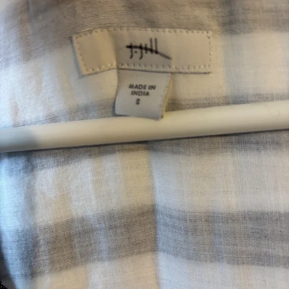 J.Jill summer blue and white dress - Picture 2 of 4